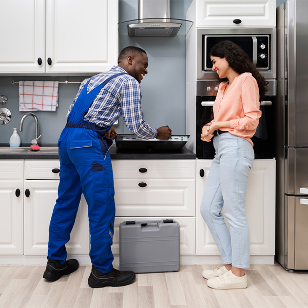 can you provide an estimate for cooktop repair before beginning any work in Moorefield Nebraska